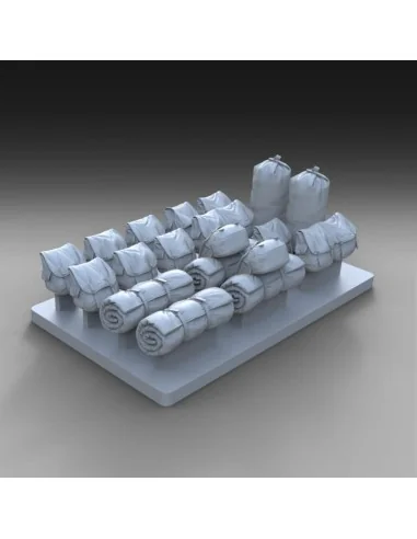 U.S. assorted bags set - WWII, 1/48 - Royal Model RM1053