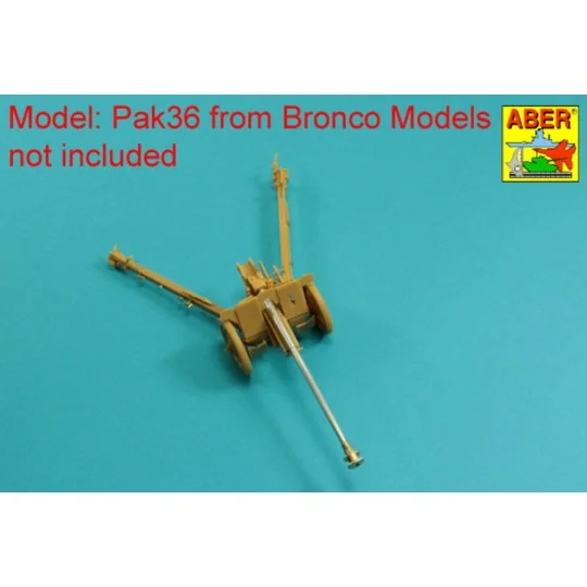 Barrel for German 76,2mm Pak 36(r) Anti-tank Gun - Aber Models 35 L...