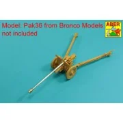 Barrel for German 76,2mm Pak 36(r) Anti-tank Gun - Aber Models 35 L...