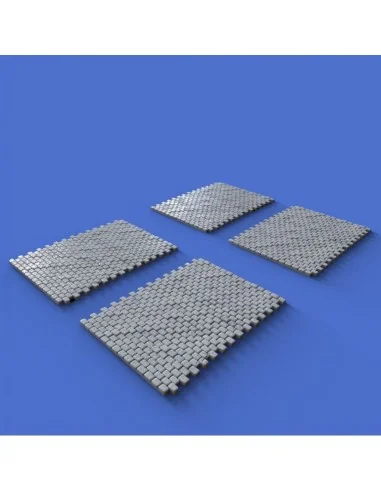 Cobblestone road section, 1/16 - Royal Model RM1059