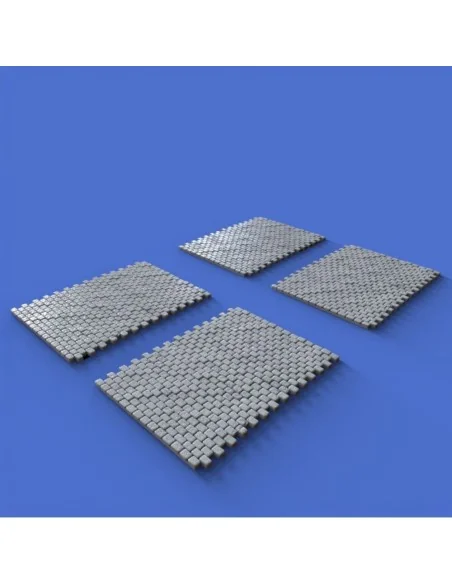 Cobblestone road section, 1/16 - Royal Model RM1059