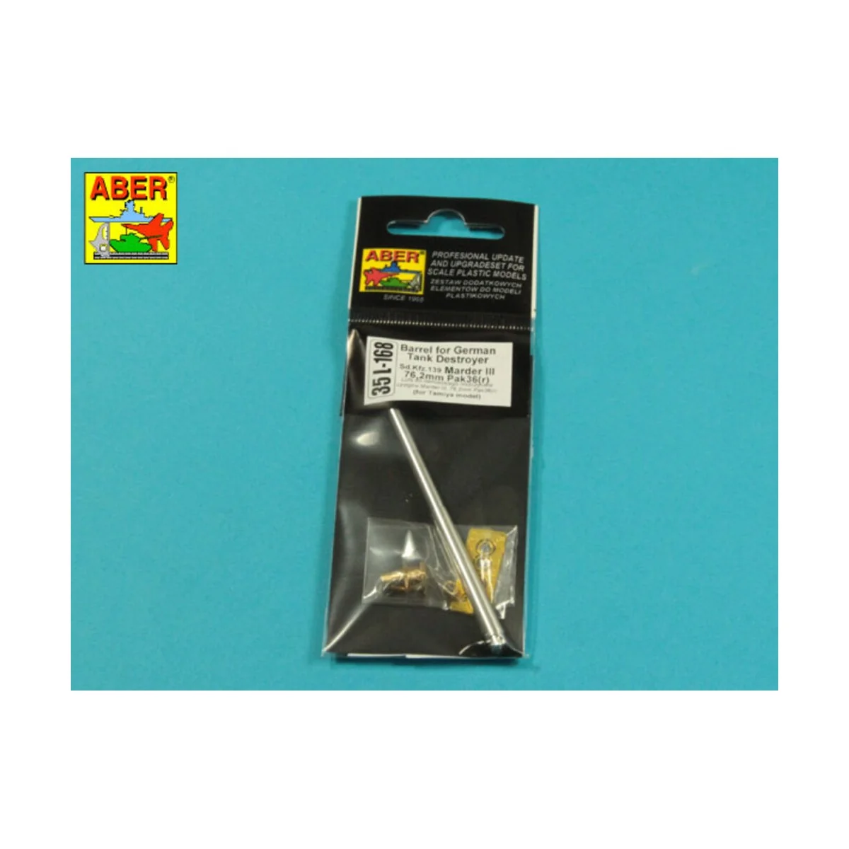 Barrel 76, 2mm Pak 36(r) for German Tank Destroyer Marder III (Sd.K...