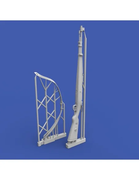 Mauser K98 rifle 3D printed, 1/16 - Royal Model RM1079
