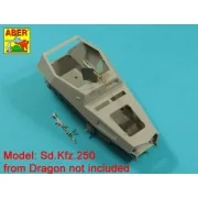 Barrel for German machine gun MG34 with Panzerschild, 1/35 - Aber M...