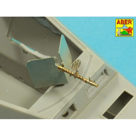 Barrel for German machine gun MG34 with Panzerschild - Aber Models ...