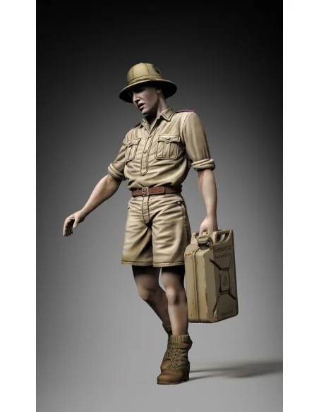 German DAK soldier holding jerrycan 3D printed, 1/35 - Royal Model ...