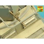 Barrel for German machine gun MG34 with Panzerschild, 1/35 - Aber M...