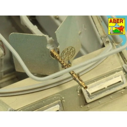 Barrel for German machine gun MG34 with Panzerschild, 1/35 - Aber M...