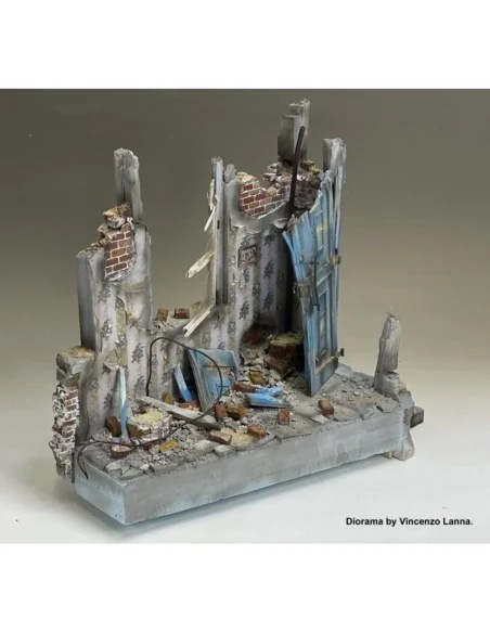 German house ruin No.1, 1/35 - Royal Model RM1099