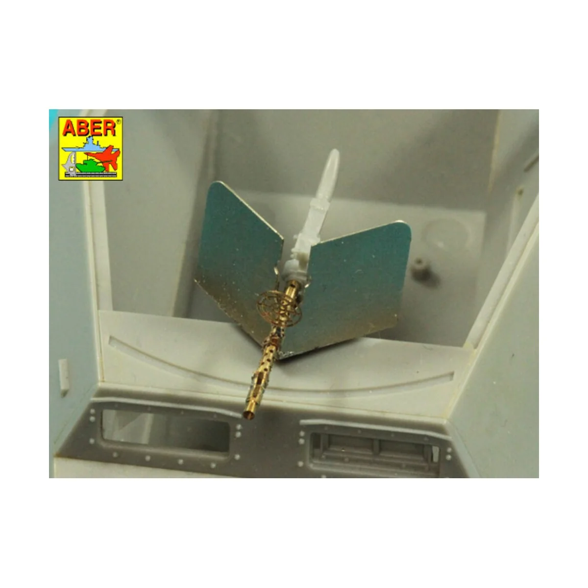 Barrel for German machine gun MG34 with Panzerschild, 1/35 - Aber M...