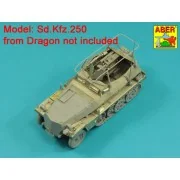 Barrel for German machine gun MG34 with Panzerschild, 1/35 - Aber M...