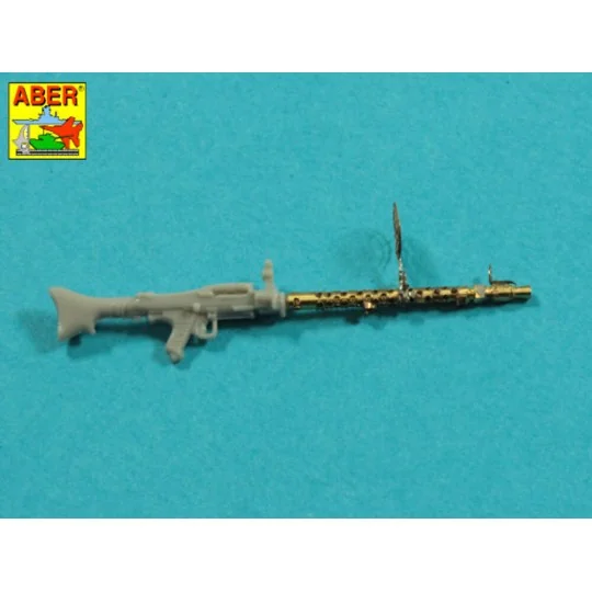 Barrel for German machine gun MG34 with Panzerschild, 1/35 - Aber M...