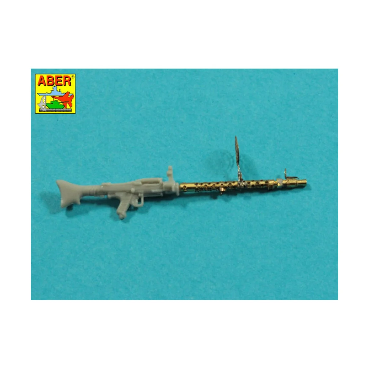 Barrel for German machine gun MG34 with Panzerschild, 1/35 - Aber M...