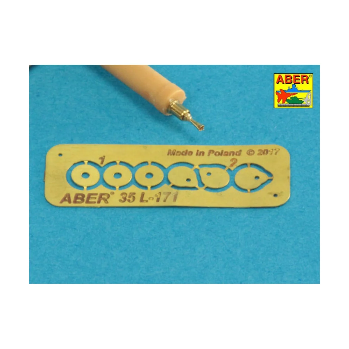 Set of gun barrel tips for MG 08 x3 pcs. And barrel tips for MG 08/...