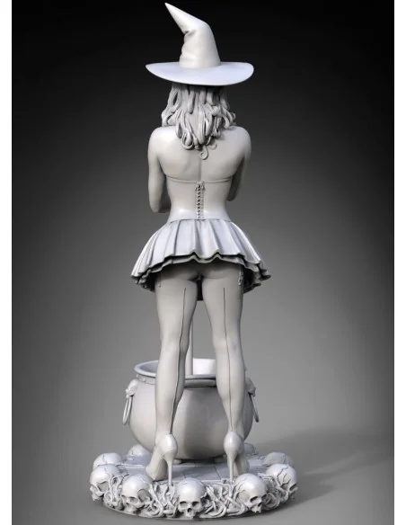 Witch Pinup Girl Halloween, 1/24 - Royal Model RM1108