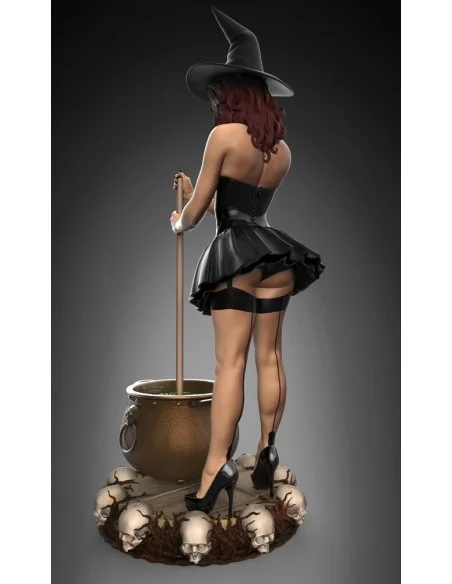 Witch Pinup Girl Halloween, 1/24 - Royal Model RM1108