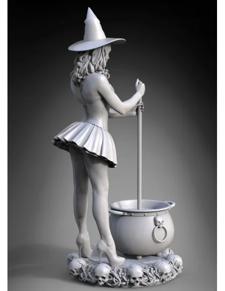 Witch Pinup Girl Halloween, 1/35 - Royal Model RM1109