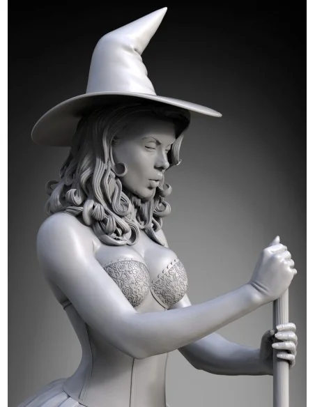 Witch Pinup Girl Halloween, 1/35 - Royal Model RM1109