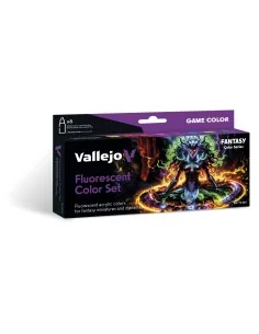 Game Color: Fluorescent Color Set 18 ml - Vallejo 72214