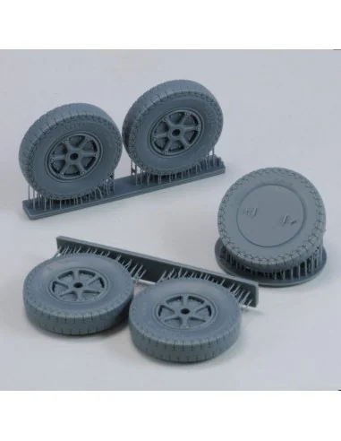 AS42 - Sahariana wheels set, 1/35 - Royal Model RM1156