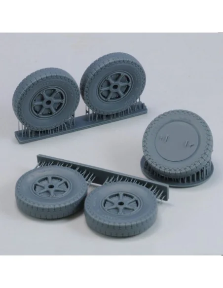 AS42 - Sahariana wheels set, 1/35 - Royal Model RM1156