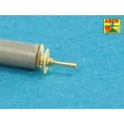 Set of gun barrel tips for MG 08 x3 pcs. And barrel tips for MG 08/...
