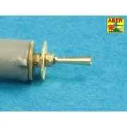 Set of gun barrel tips for MG 08 x3 pcs. And barrel tips for MG 08/...