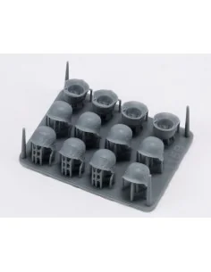 German helmets set (WWII), 1/35 - Royal Model RM1159