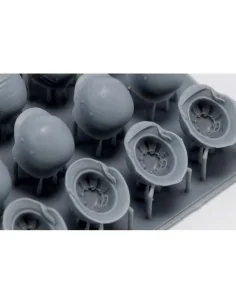 German helmets set (WWII), 1/35 - Royal Model RM1159 2