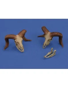 Mufflon skulls 3D printed, 1/35 - Royal Model RM1052