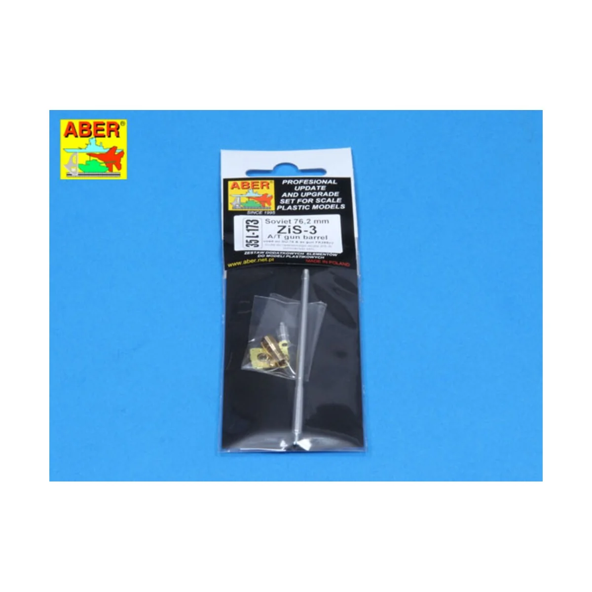 Gun barrel for ZiS-3, 1/35 - Aber Models 35 L-173
