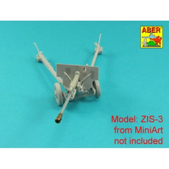 Gun barrel for ZiS-3, 1/35 - Aber Models 35 L-173