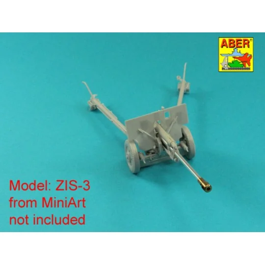 Gun barrel for ZiS-3, 1/35 - Aber Models 35 L-173
