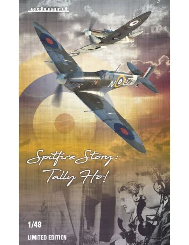 SPITFIRE STORY: Tally ho, Limited Edition, 1/48 - Eduard Plastic Ki...