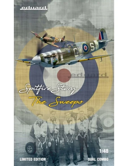 [NO_DESC] SPITFIRE STORY The Sweeps, Limited edition, 1/48 - Eduard...