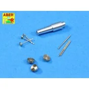Set of barrels for Soviet tank T-28 - Aber Models 35 L-175