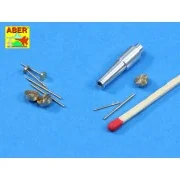 Set of barrels for Soviet tank T-28, 1/35 - Aber Models 35 L-175