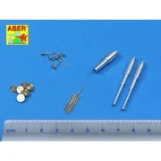 Set of barrels for Soviet tank T-35 1938/1939, 1/35 - Aber Models 3... Set of barrels for Soviet tank T-35 1938/1939, 1/35 - Aber Models 3...
