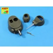 Set of barrels for Soviet tank T-35 1938/1939, 1/35 - Aber Models 3... Set of barrels for Soviet tank T-35 1938/1939, 1/35 - Aber Models 3...