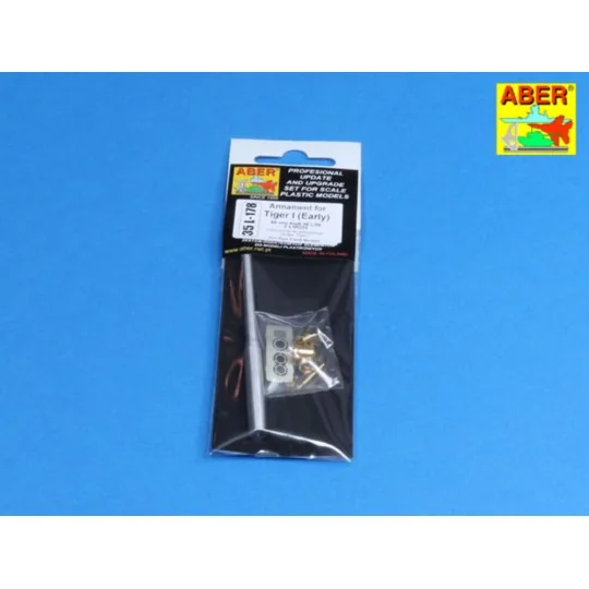 Armament for Tiger I (Early) RFM, 1/35 - Aber Models 35 L-178