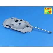 Armament for Soviet JS-7 Heavy Tank (With long muzzle brake), 1/35 ...