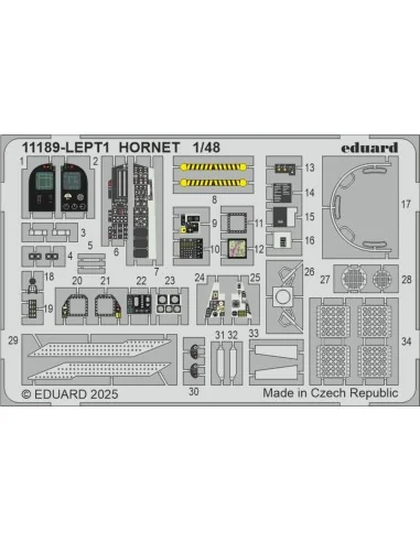 HORNET LEGACY, 1/48 - Eduard Plastic Kits 11195