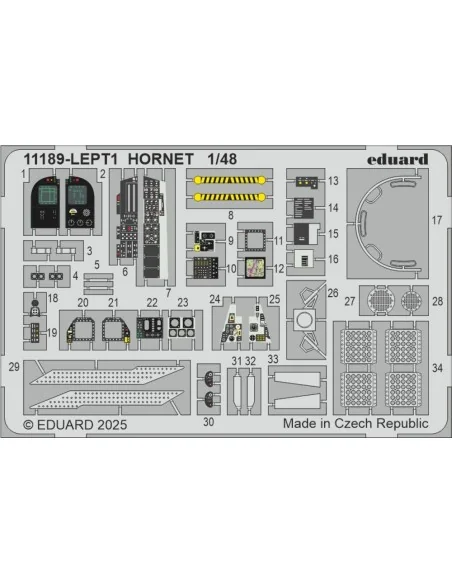 HORNET LEGACY, 1/48 - Eduard Plastic Kits 11195