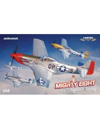 MIGHTY EIGHT: 65th Fighter Wing, 1/48 - Eduard Plastic Kits 11196