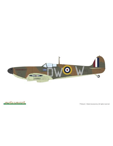 BATTLE of BRITAIN SPITFIRE Mk.I, 1/48 - Eduard Plastic Kits 11197