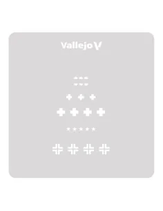 Vallejo Stencils: Assorted German WWII Tank Marks 125 x 125 mm - Va... 2