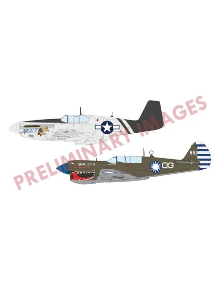 Sharks and Stallions DUAL COMBO, 1/48 - Eduard Plastic Kits 11200