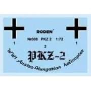 PKZ-2 Austro-Hungarian Helicopter World War 1 - Roden 008