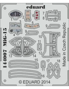 MiG-15 for Eduard, 1/144 - Eduard Accessories 144007