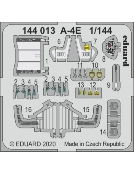 A-4E for Eduard, 1/144 - Eduard Accessories 144013